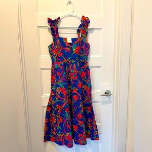 New J Crew floral sun dress
